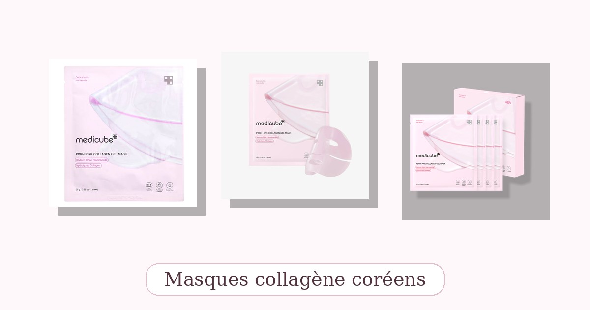 Masques collagène coréens