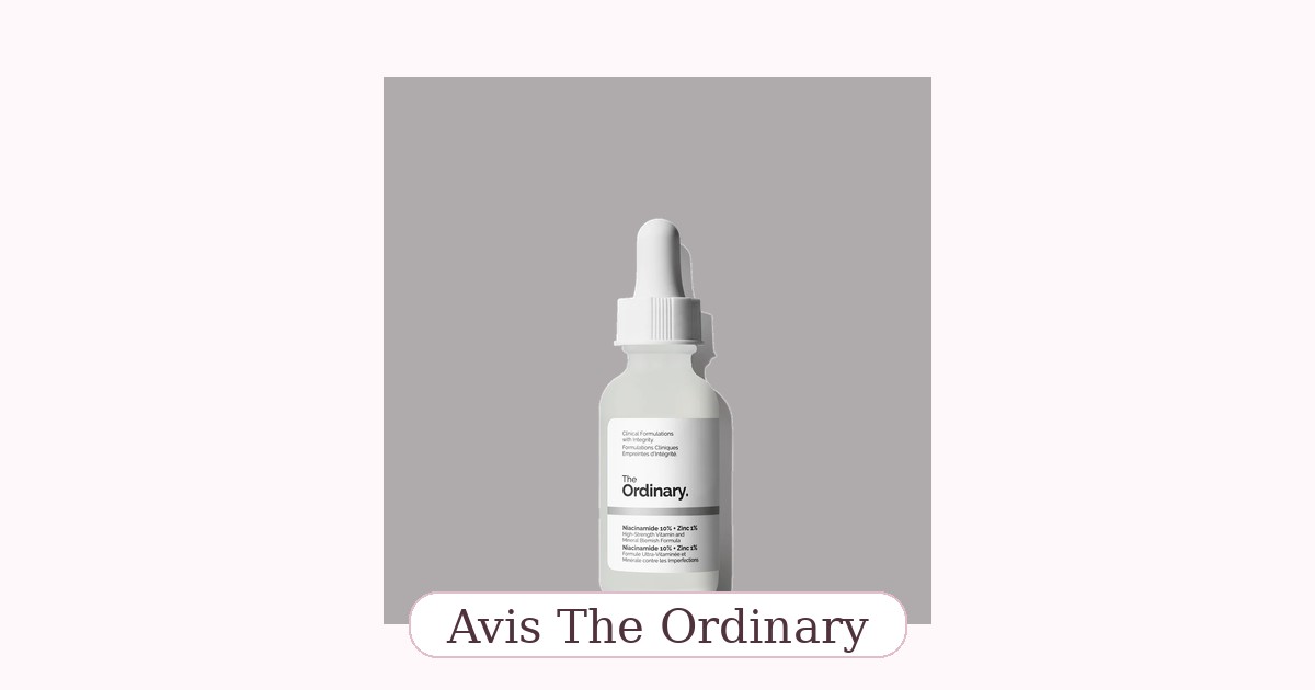 Produits The Ordinary - visuel officiel