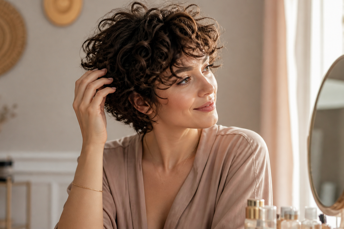 Coupe courte sur cheveux bouclés : laquelle choisir ?