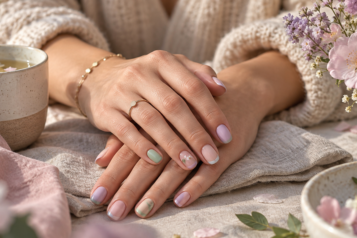 Ongles semi-permanents au printemps : 11 idées fraîches